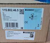 Elektroniczny zawór spłukujący do pisuaru. Geberit 115.802.46.5
