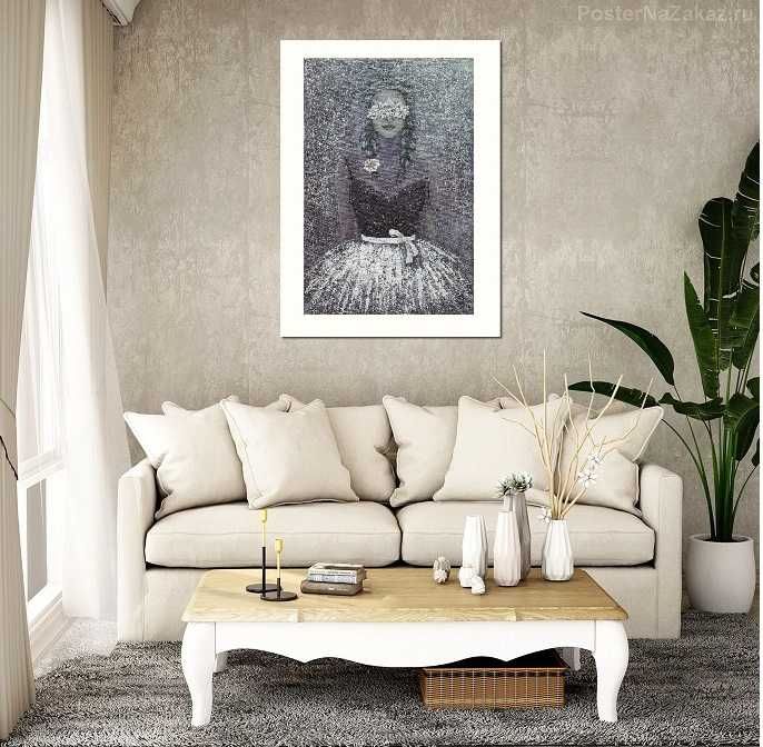 Картина "Оберіг ніжності" акриловими фарбами 40х60 см