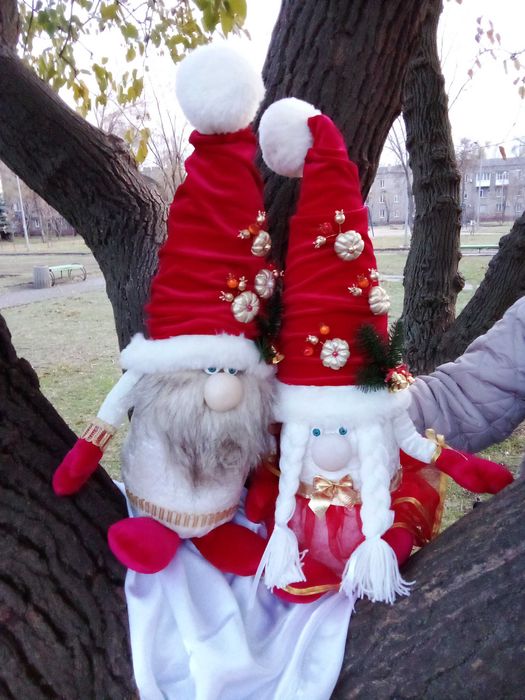 Гномик, новорічний гномик.