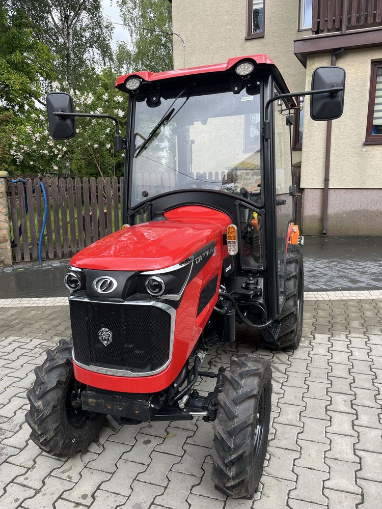 Traktorek z kabiną captain 263 homologacja nowy 4x4 silnik mitsubishi