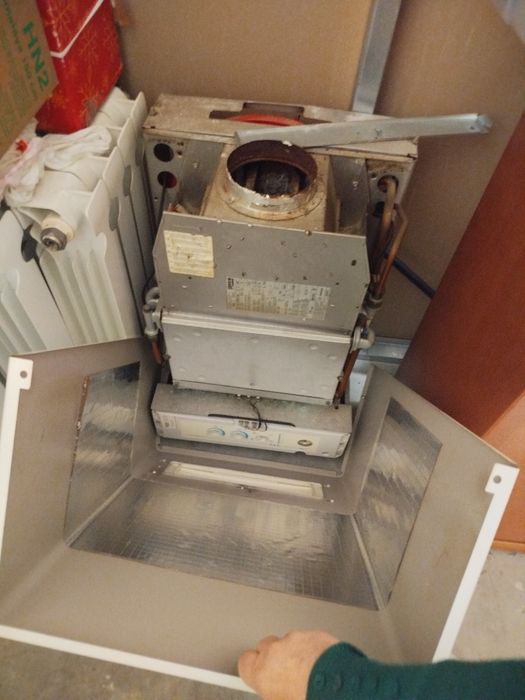 Caldeira Roca a funcionar