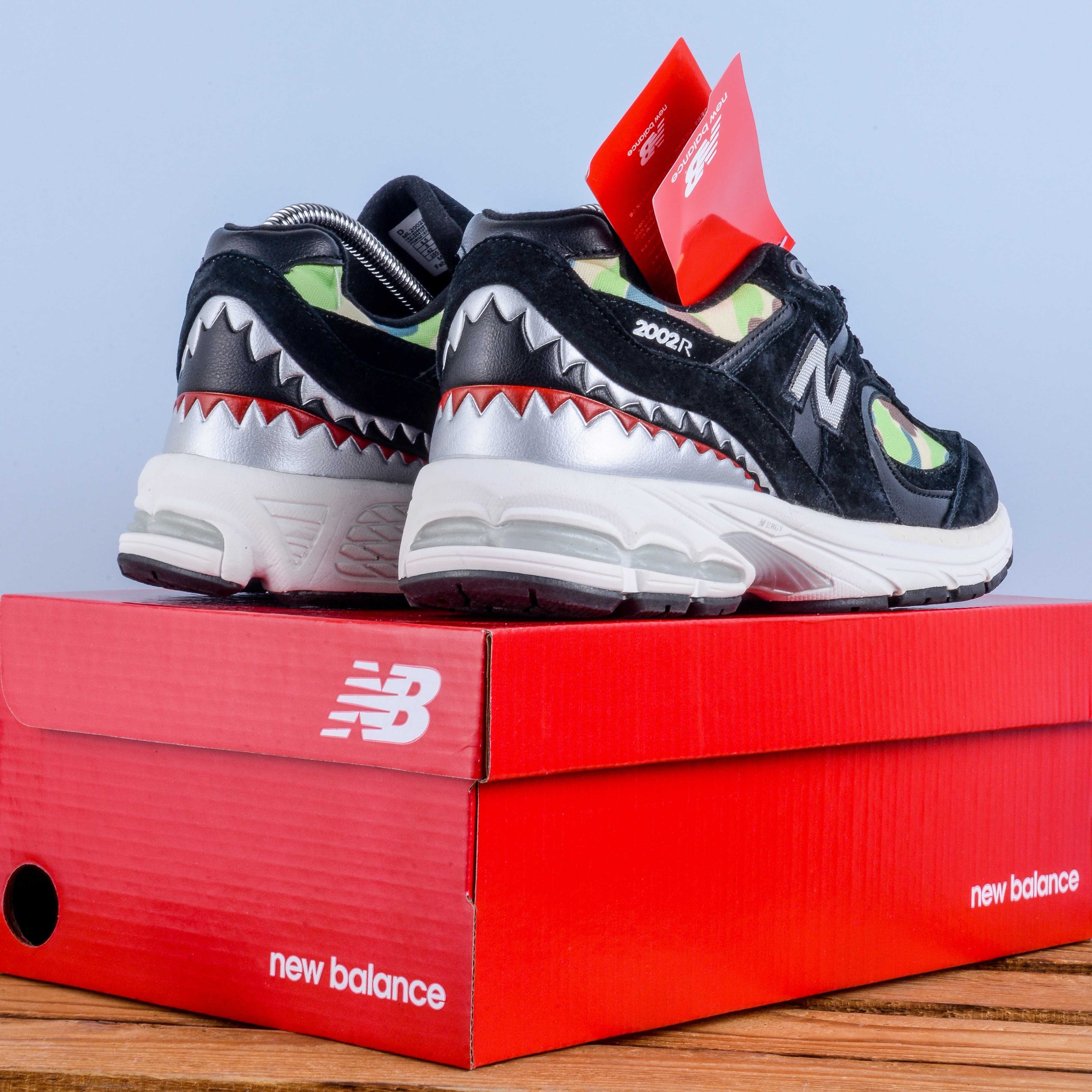 (1869) Чоловічі Кросівки New Balance 2002R чорні (41-46)
