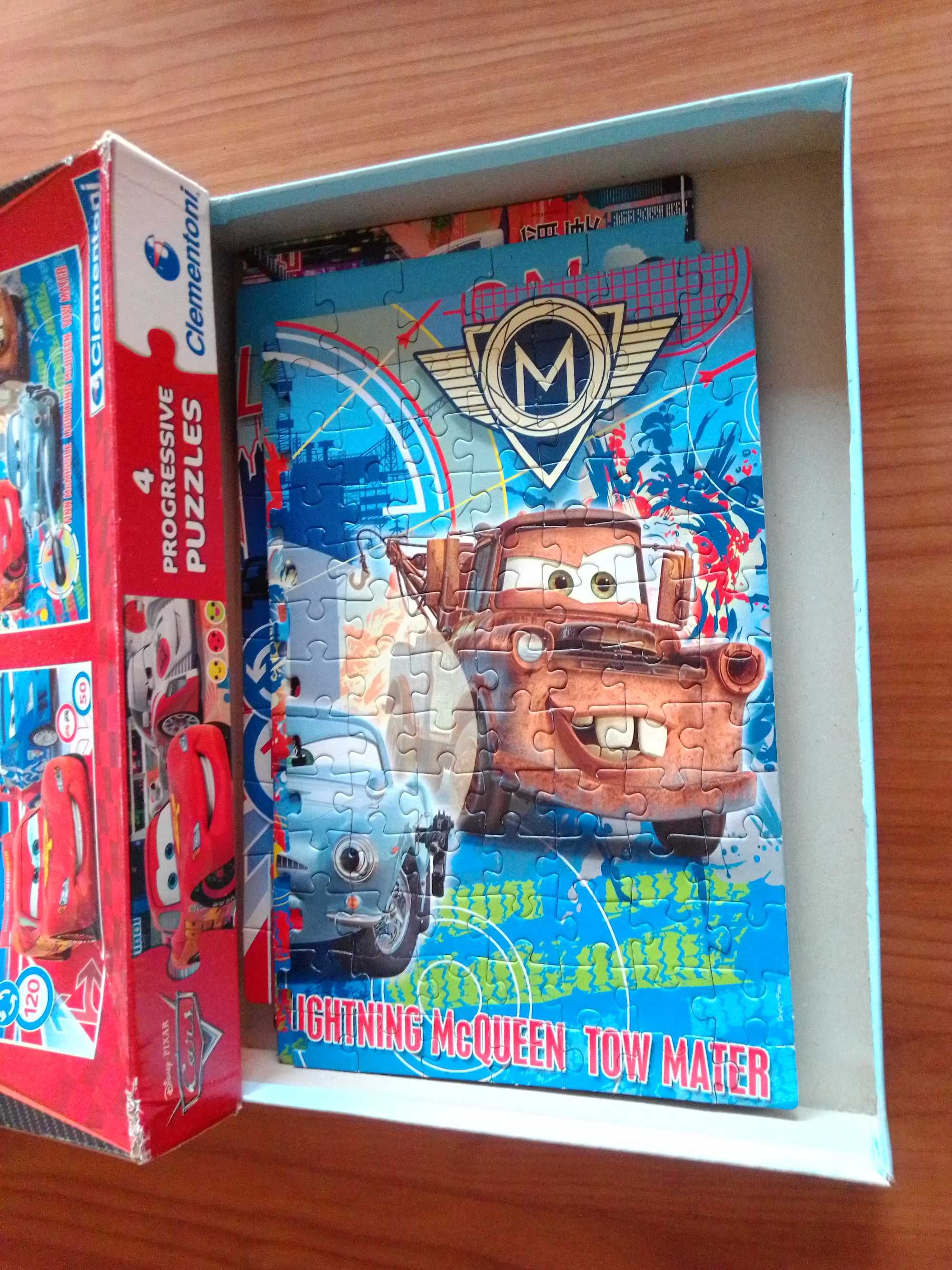 Jogos de tabuleiro, Conector Educativo e Puzzle Cars.