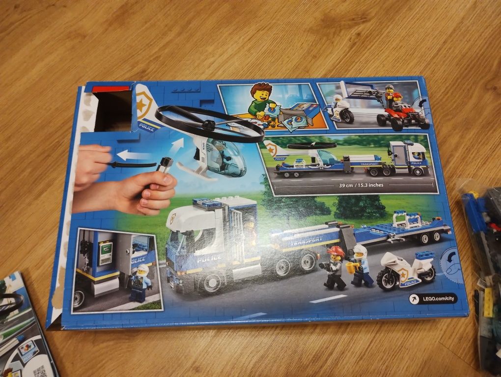LEGO City 60244 Laweta helikoptera policyjnego
