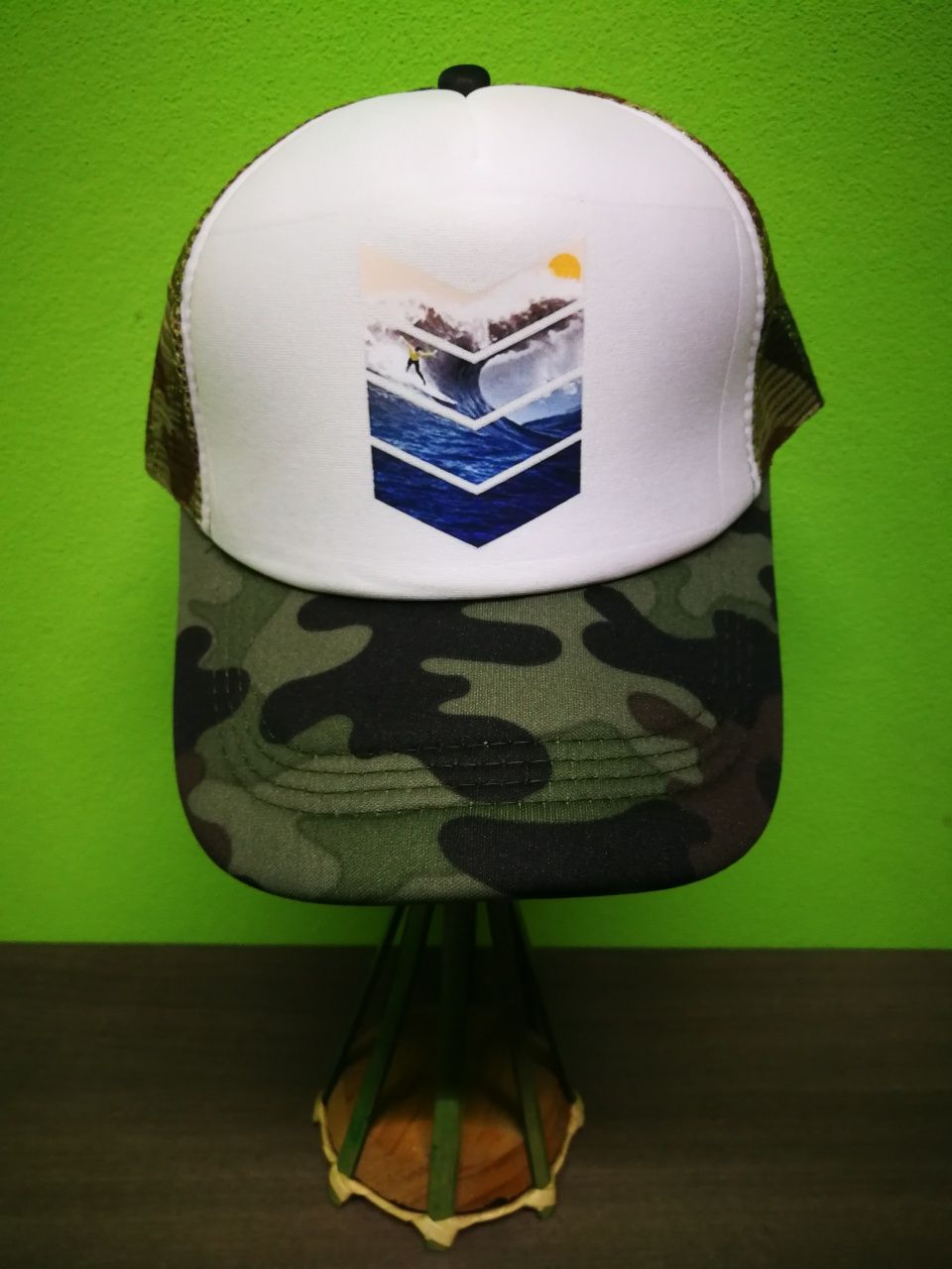 Boina estilo militar camuflado Bonés camuflados novos