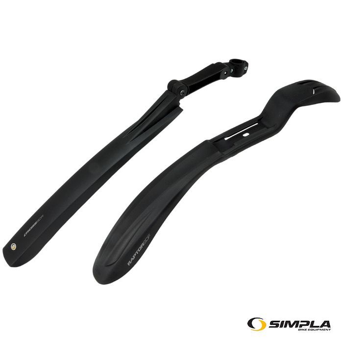 Błotniki Komplet Spl-Rapcros Pcv 26"-29" Amt Czarny