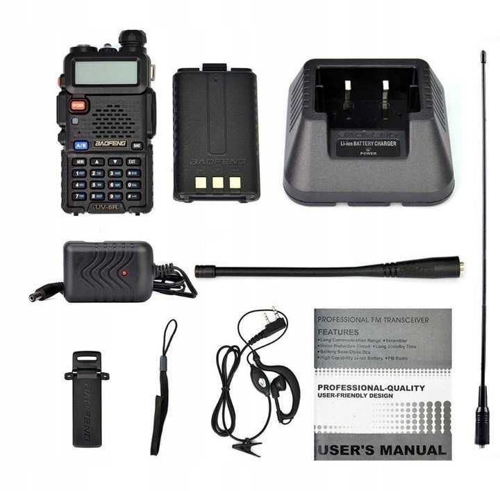 Krótkofalówka BaoFeng UV-5R Plus/seria UV5R