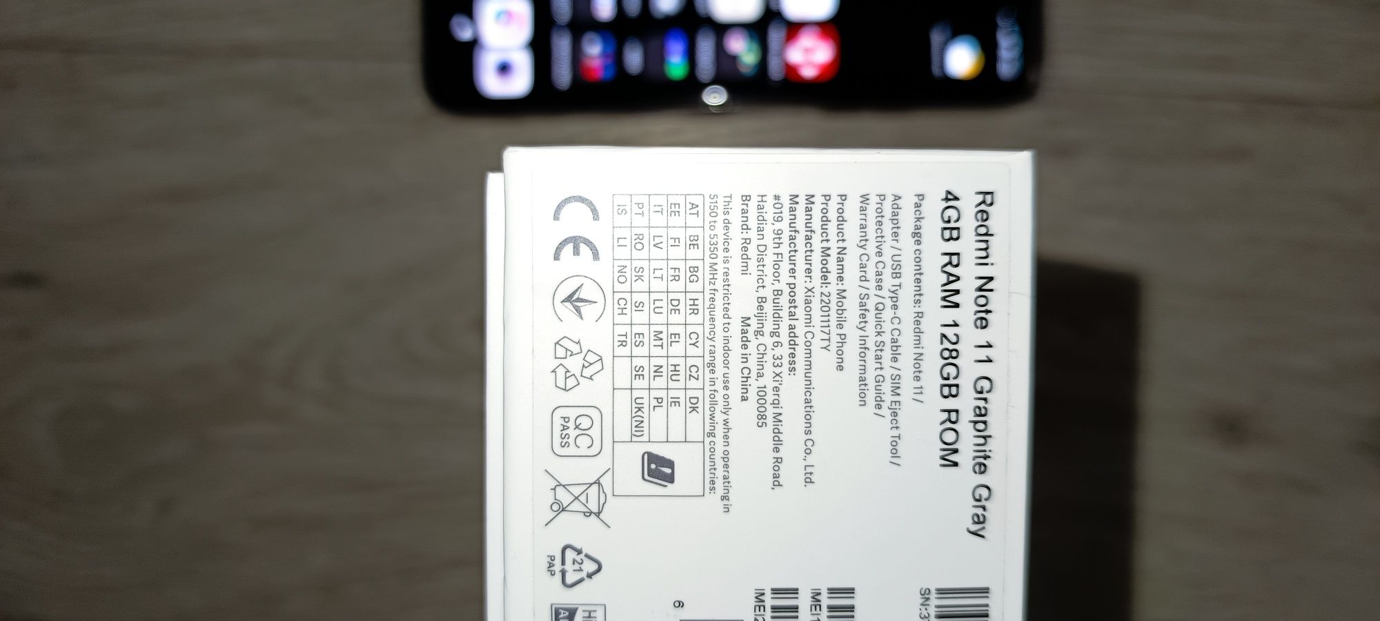 Xiaomi Redmi Note 11 128gb NFC