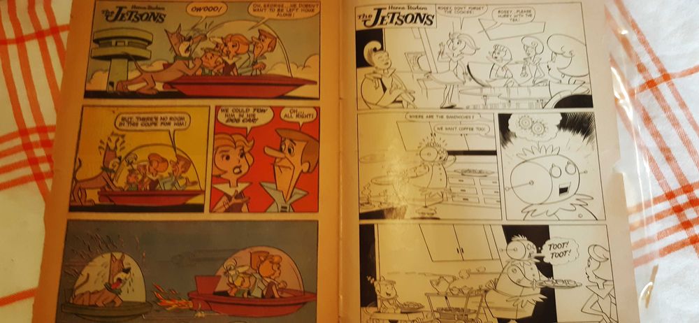stary komiks the jetsons hanna-barbara dla kolekcjonerów made in USA