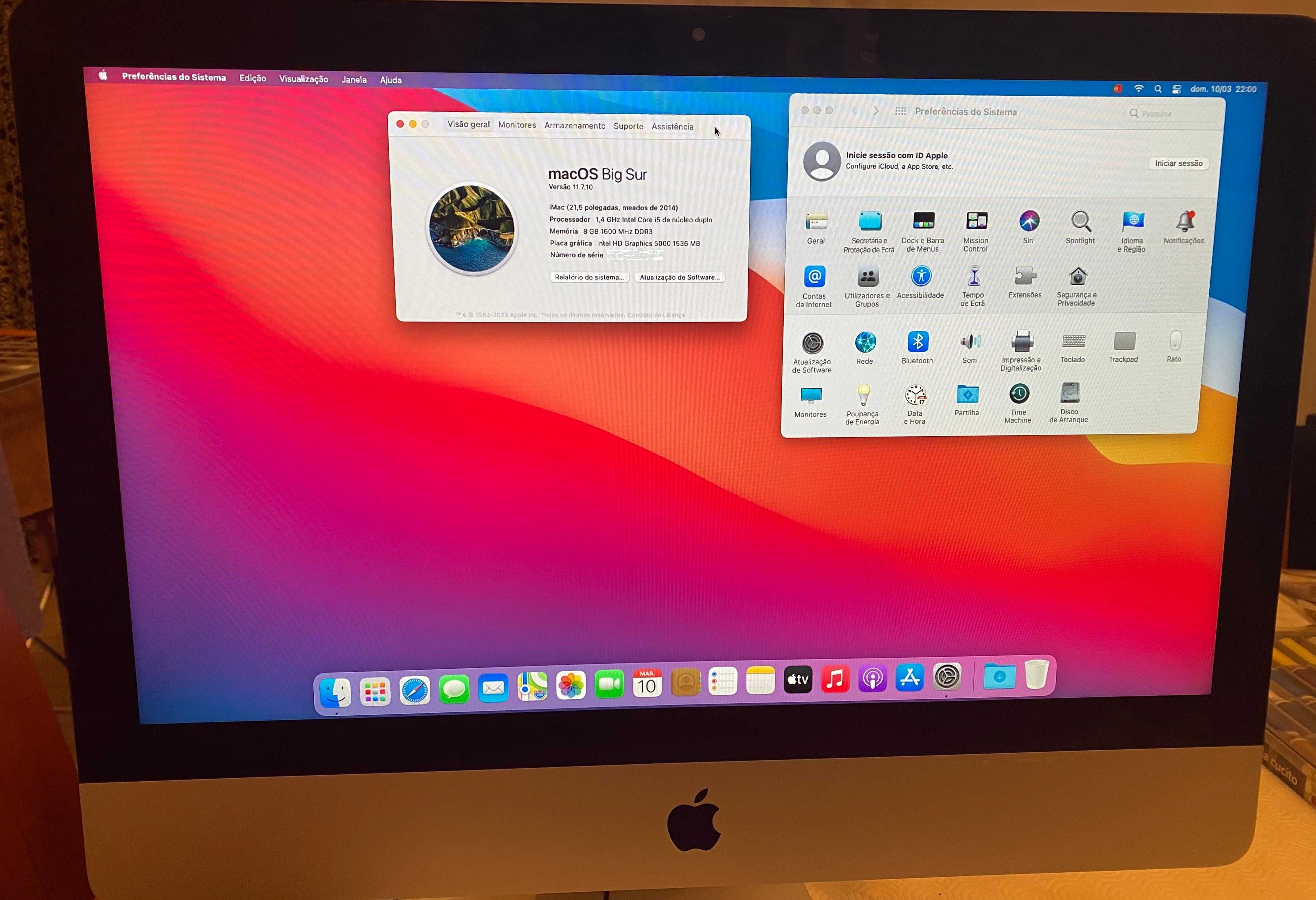 Imac 21.5 Meados 2014