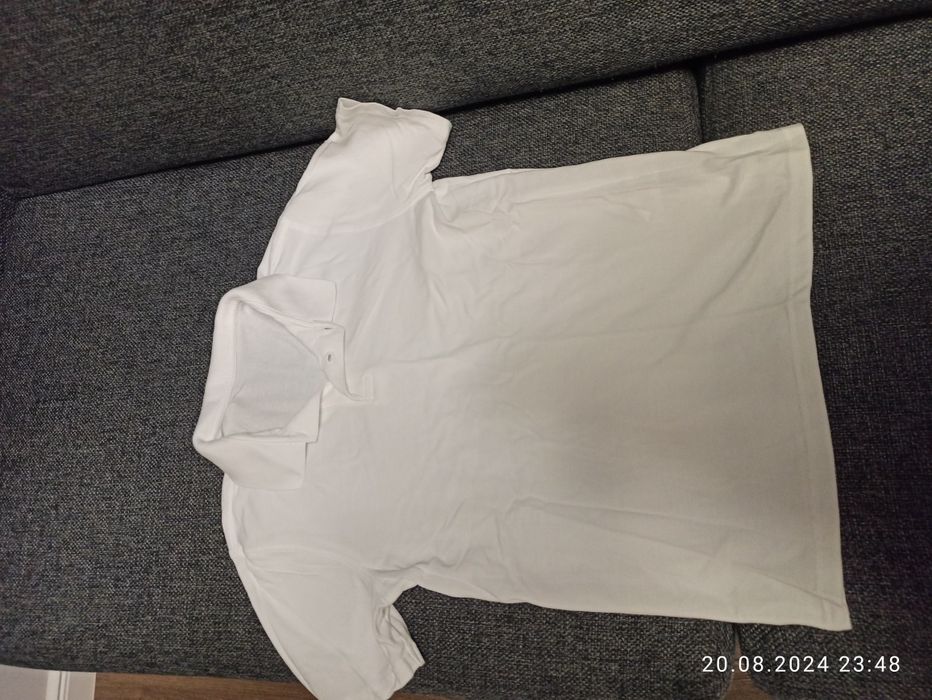 Белая рубашка 12-13 лет