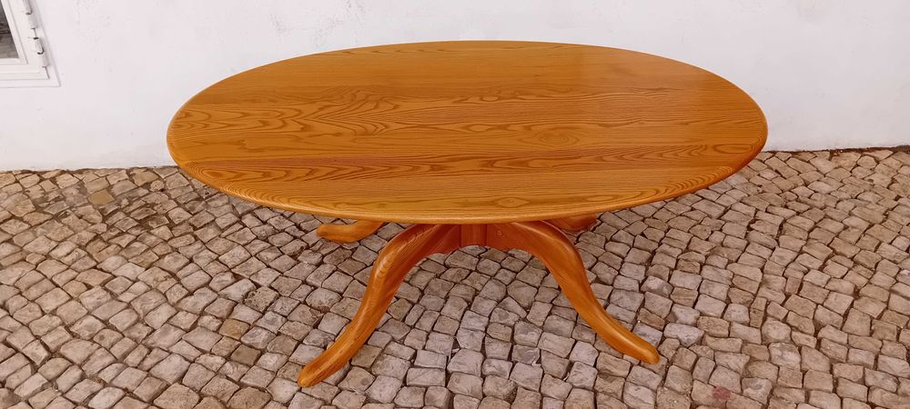 BAIXA de preço! Mesa de apoio em carvalho da marca inglesa ERCOL!
