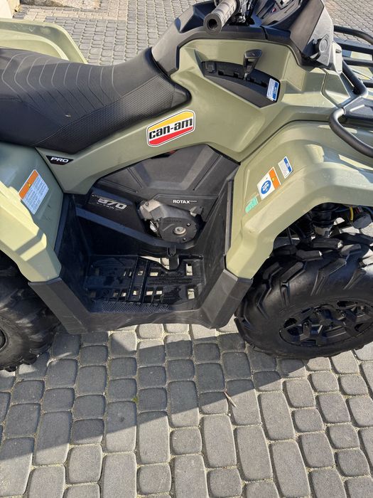 Can am Outlander 570  650 homologacja 800  1000