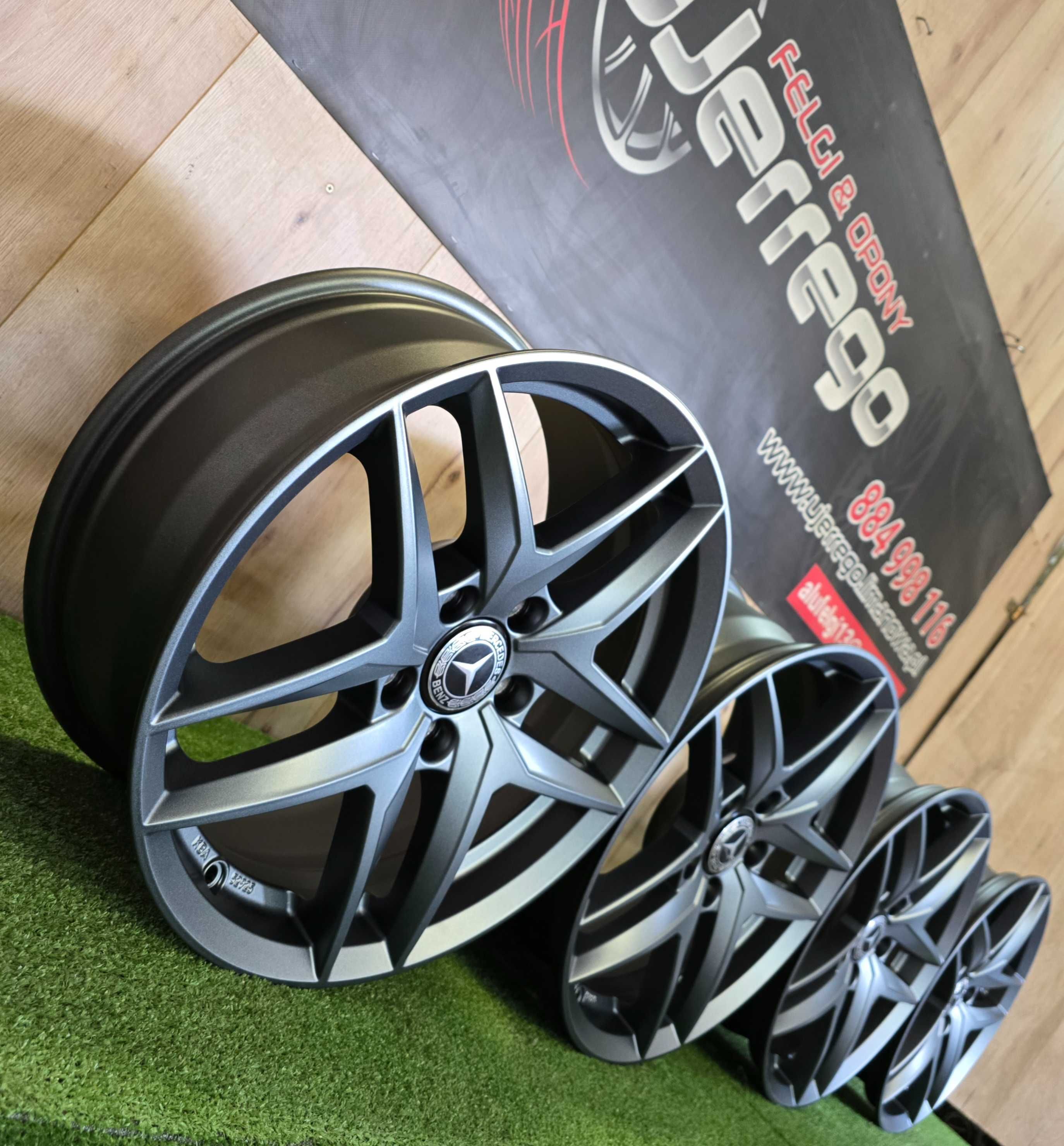 NOWE ALUFELGI MERCEDES 17x5x112 -  Cla, Gla, Glc, Klasa A, Klasa B