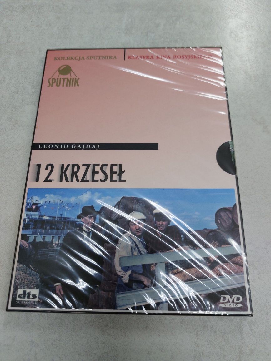 12 krzeseł. Film dvd. Nowe, zafoliowane