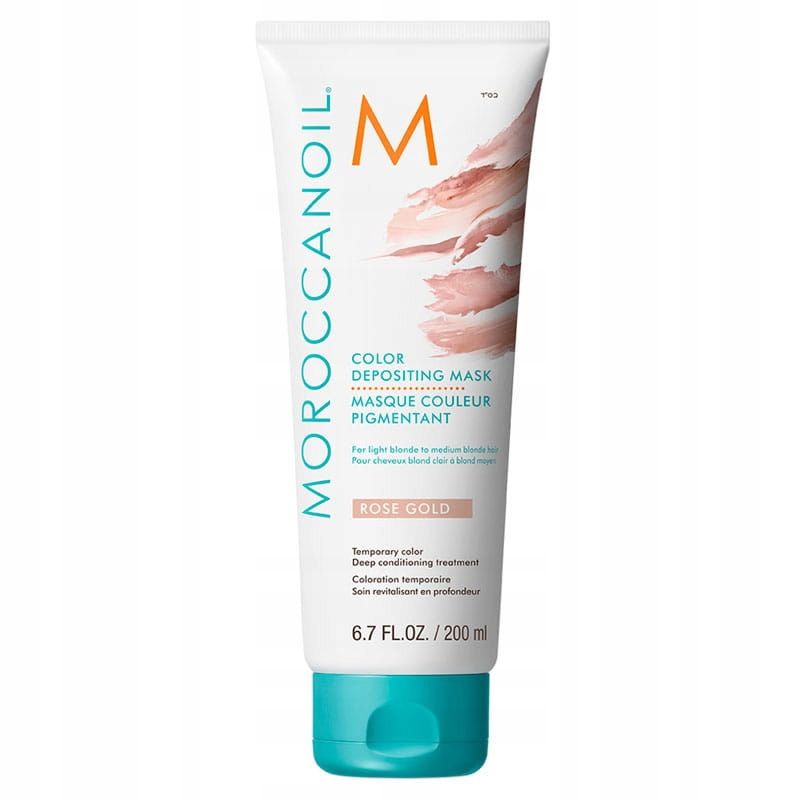 Moroccanoil Koloryzująca Maska do Włosów Rose Gold Pielęgnuje 200ml