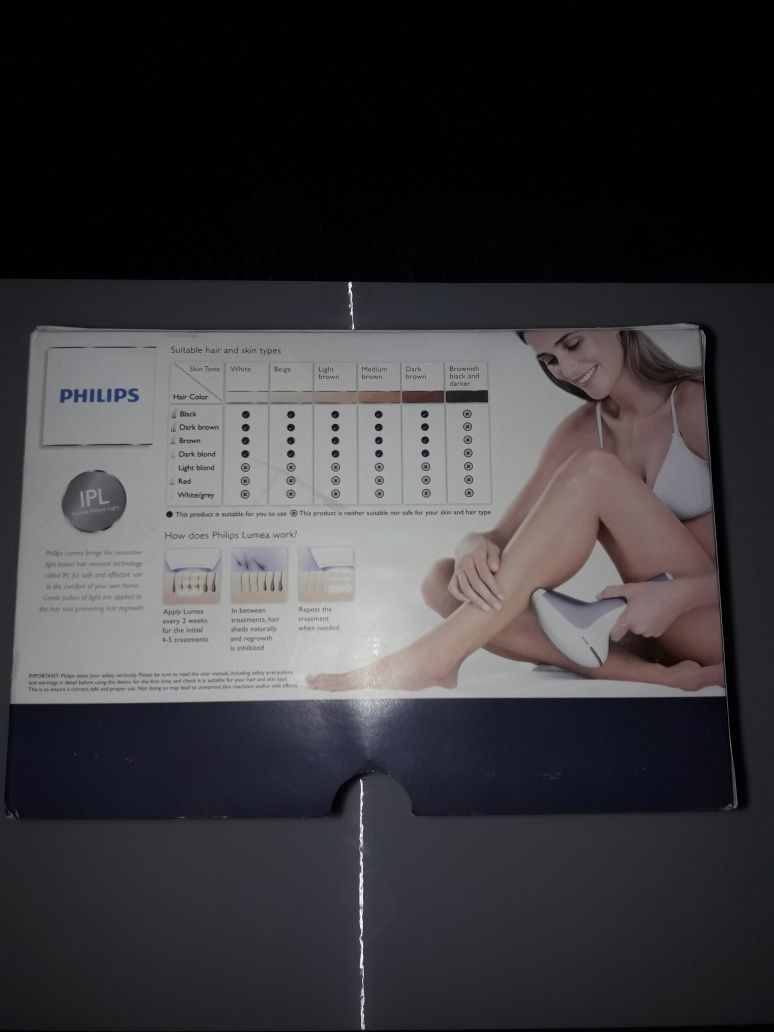 Depilator laserowy Philips