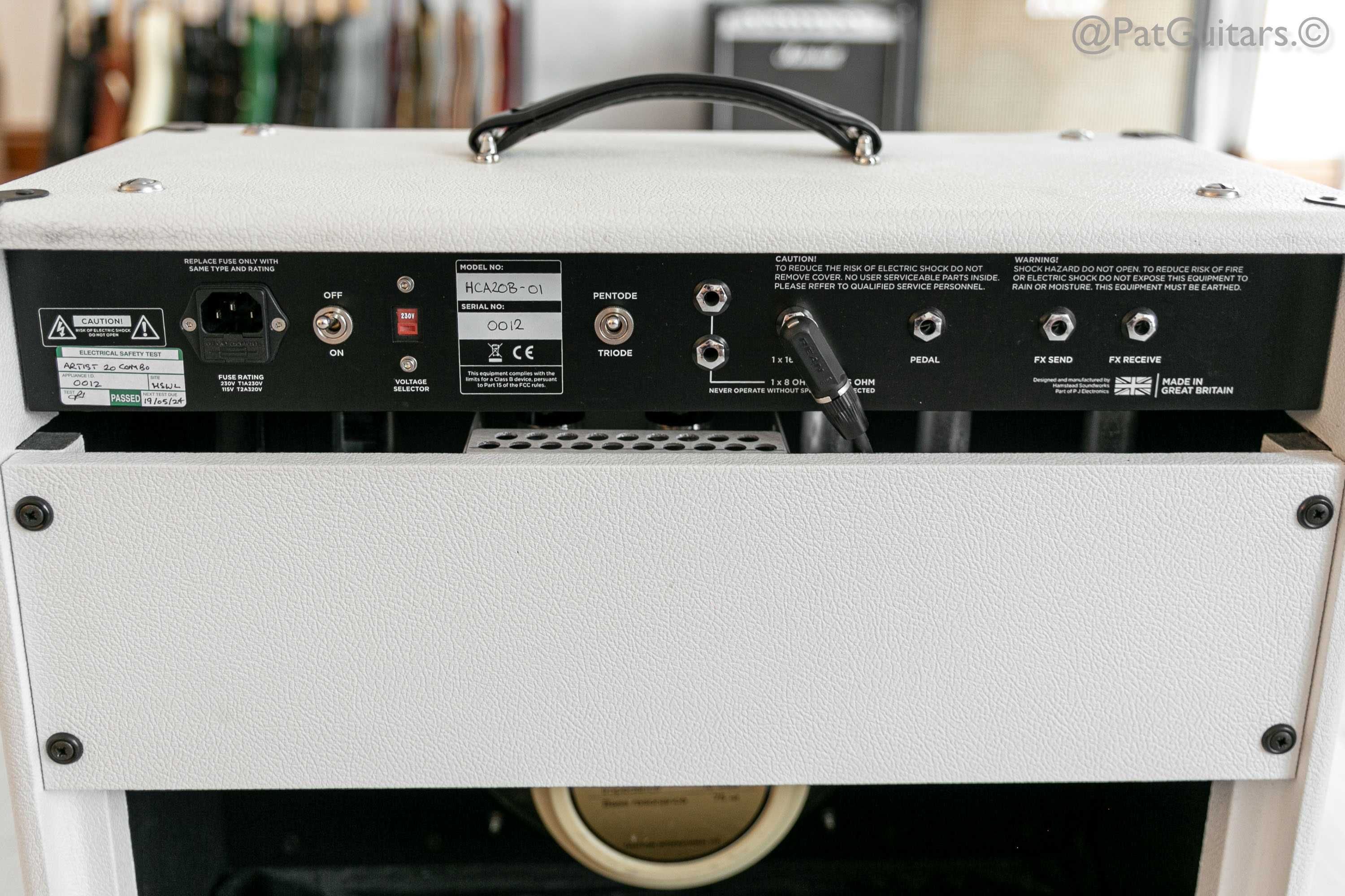 2017 Hamstead Artist 20 RT Combo in White