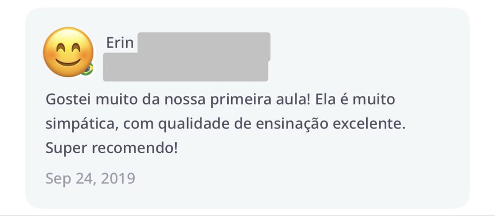 Aulas particulares de inglês - online