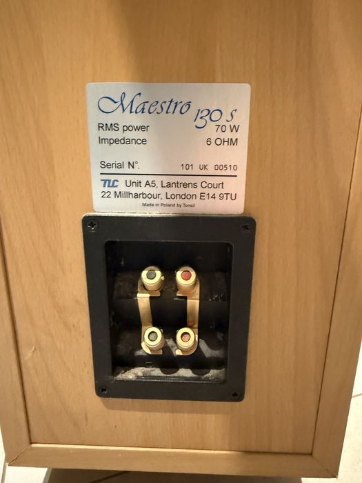 Kolumny podłogowe Tonsil Maestro 130 S – 70 W RMS, 6 Ω