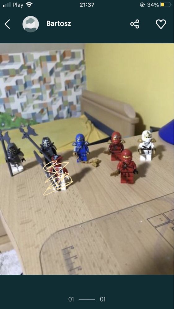 figurki LEGO Ninjago