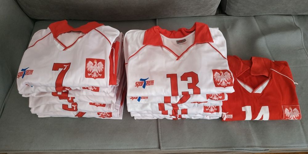 Stroje sportowe siatkarskie kpl