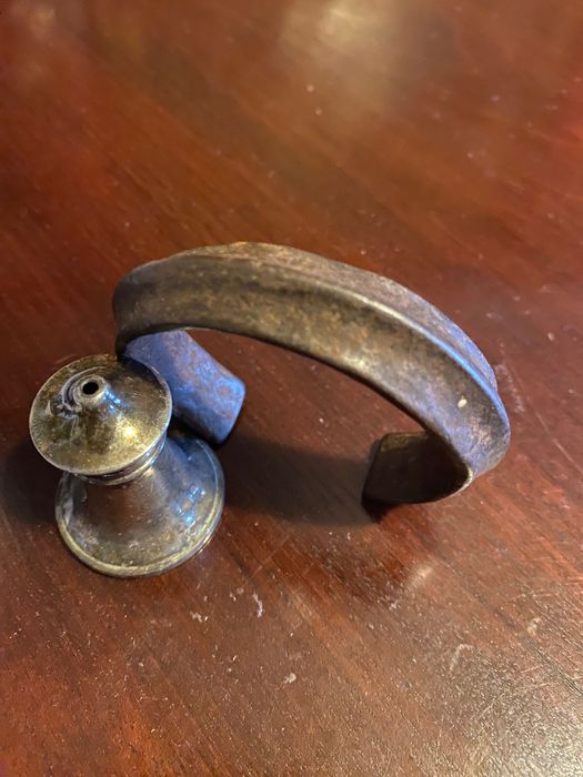 Artefacto Pulseira escravo Séc XVII 7,5 cm