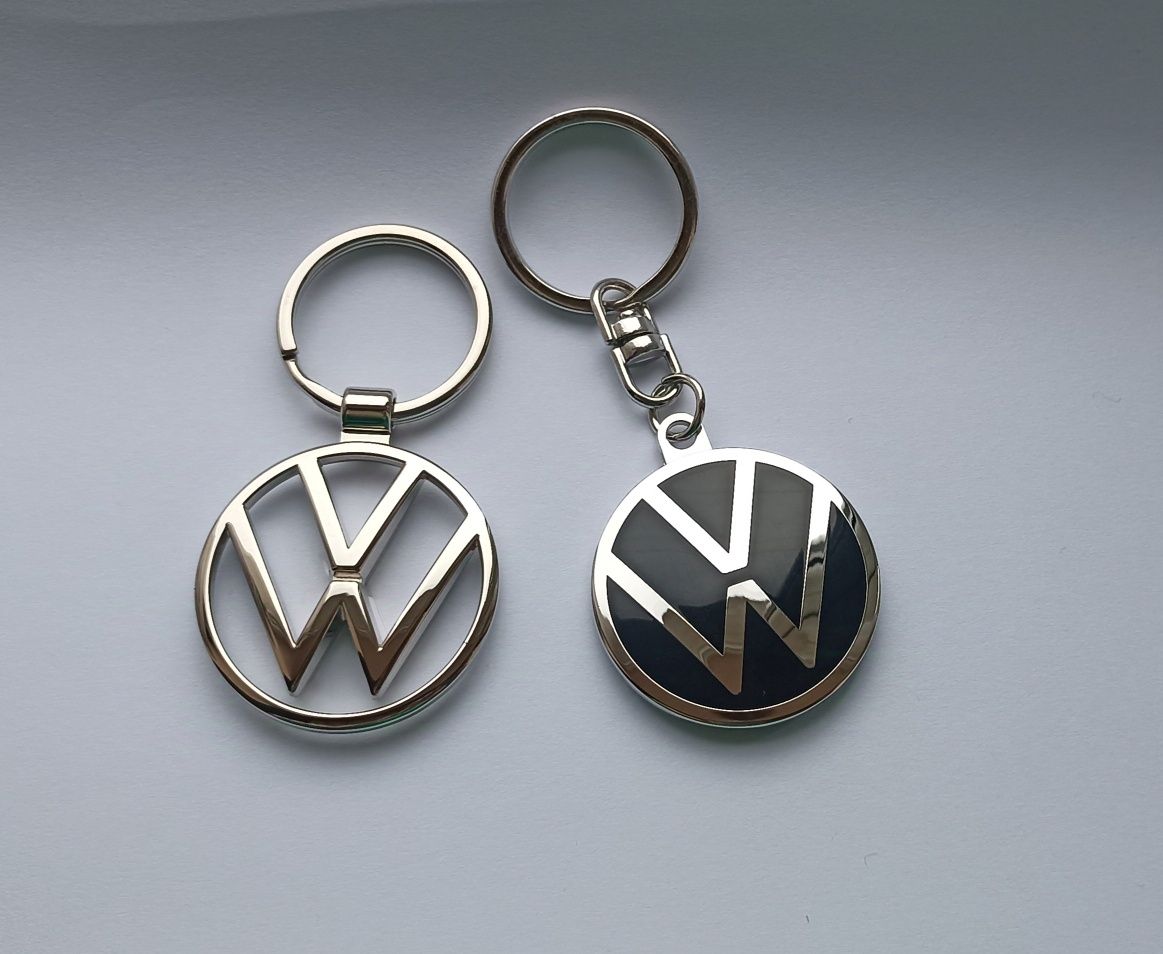 Брелок Volkswagen Оригінал, логотип Фольксваген,