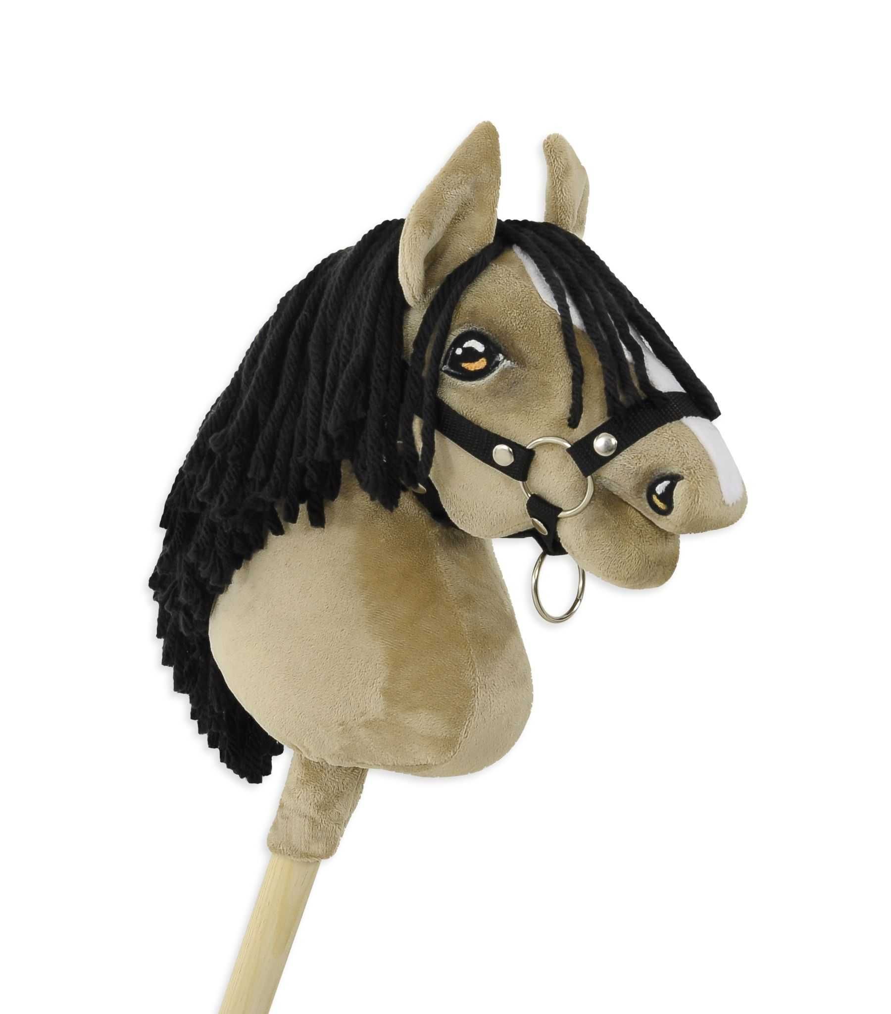 Hobby Horse Mały koń na kiju Premium - bułany A4!