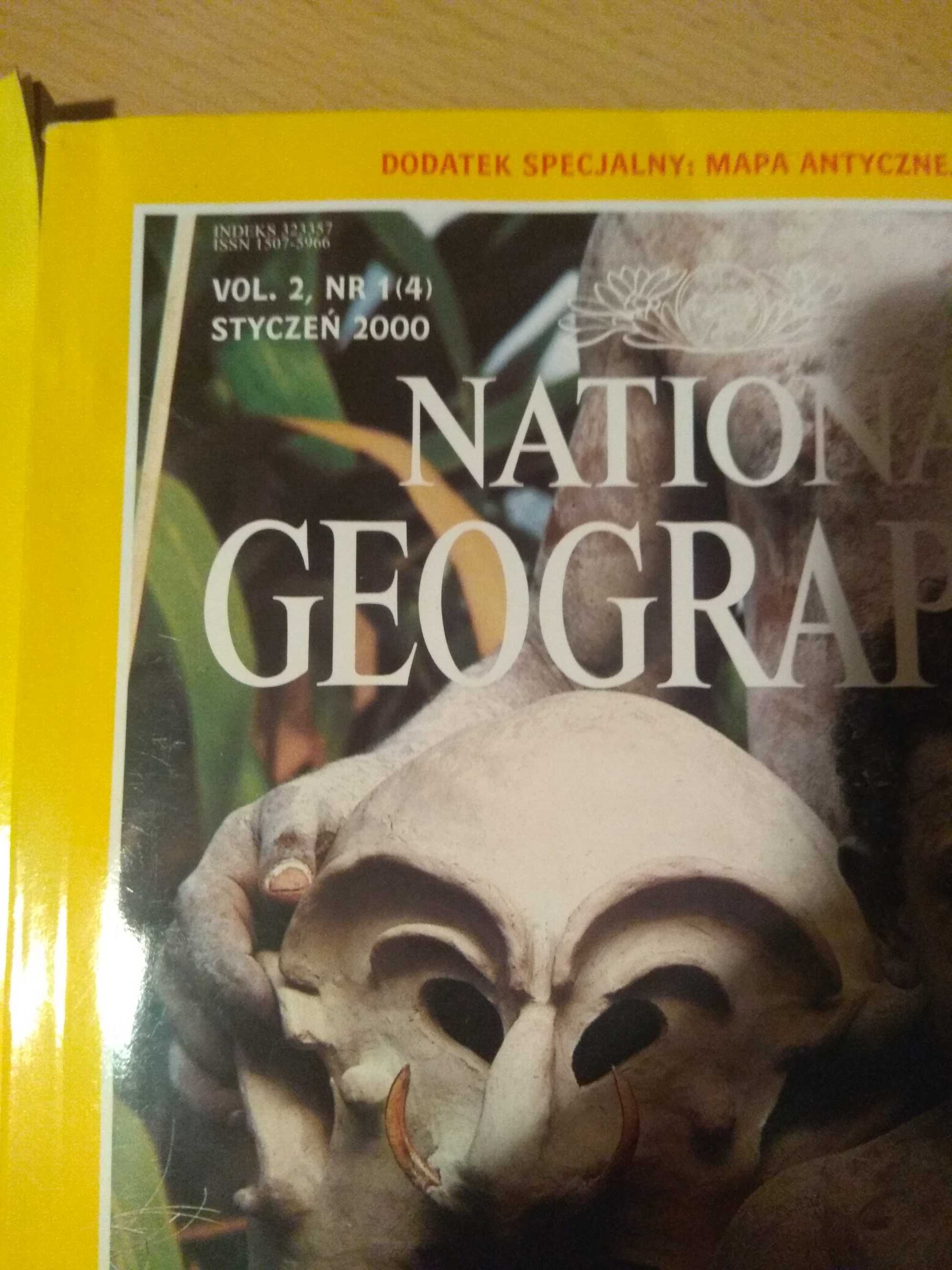 National Geographic 1999 i 2000 cena za całość 4 sztuki