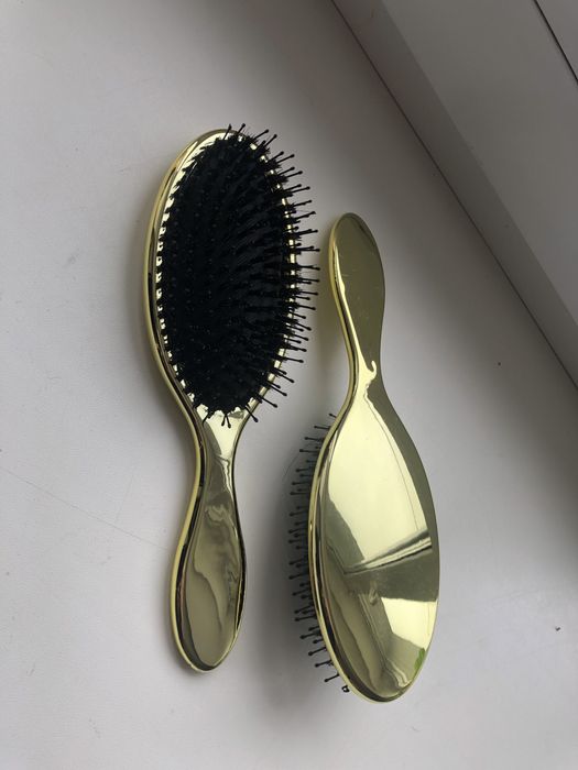 Расческа экслюзивная золотая