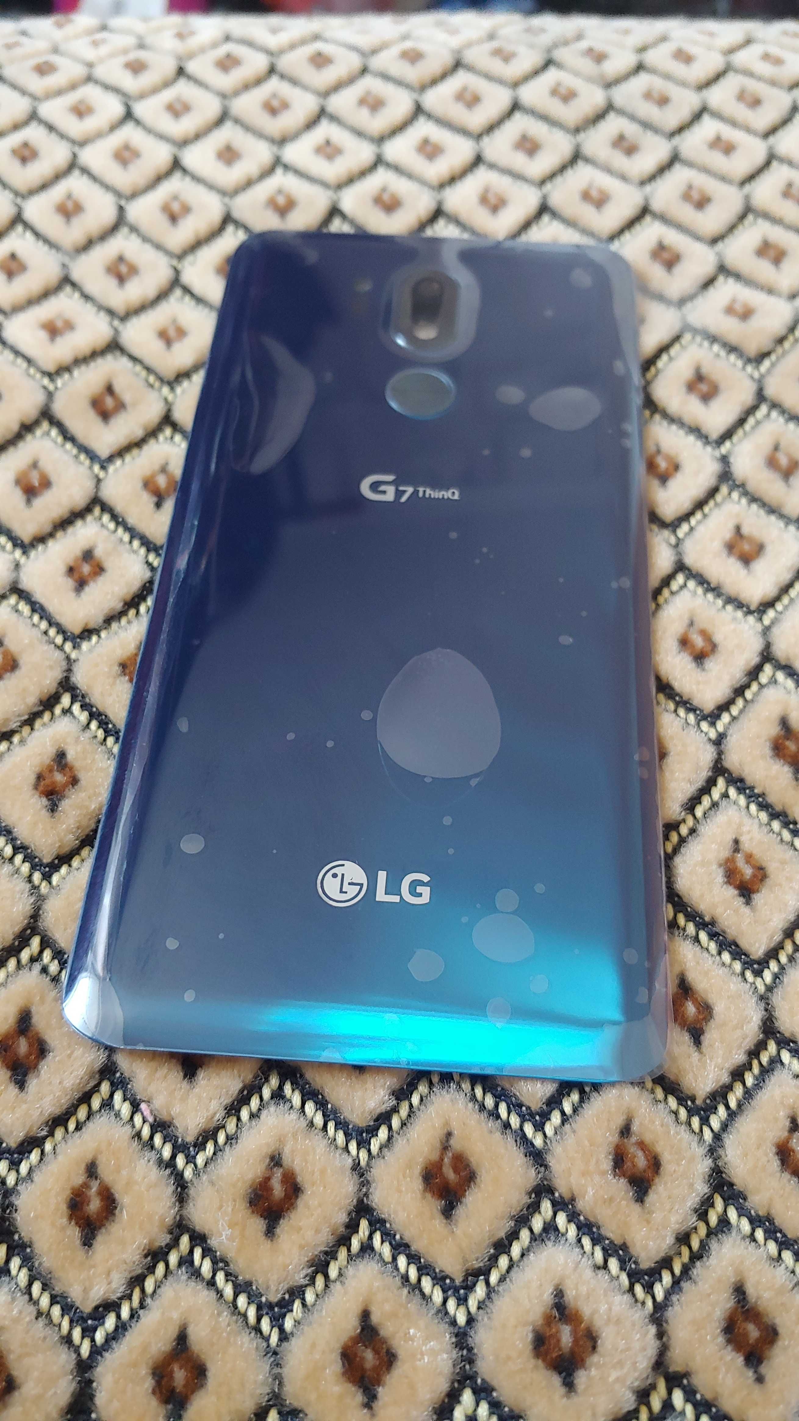 Lg G7 ThinQ Задняя Крышка Полный модуль Линза Сканер Touch ID Новый