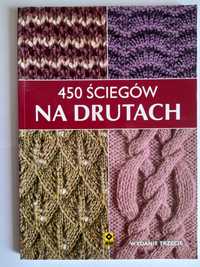 450 ściegów na drutach