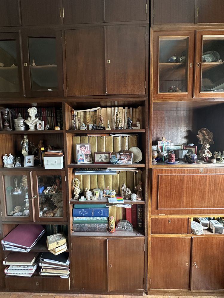Estante - biblioteca madeira maciça