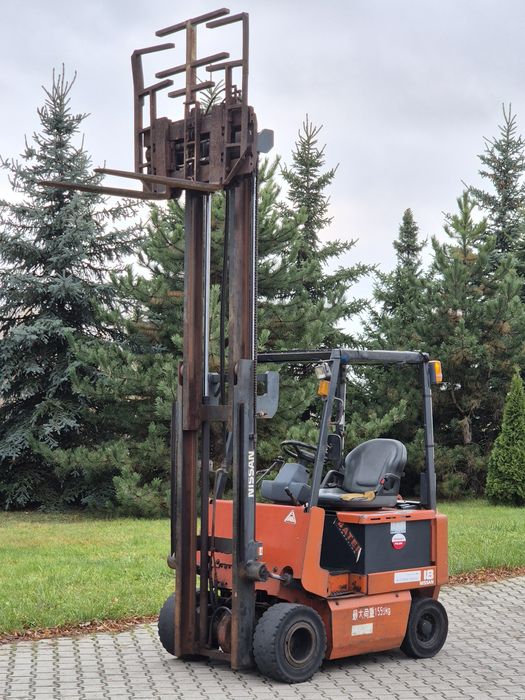 Elektryczny wózek widłowy NISSAN, bateria 2017r.