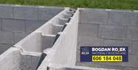Pustak szalunkowy bloczek betonowy zalewowy fundament STYROBUD mur