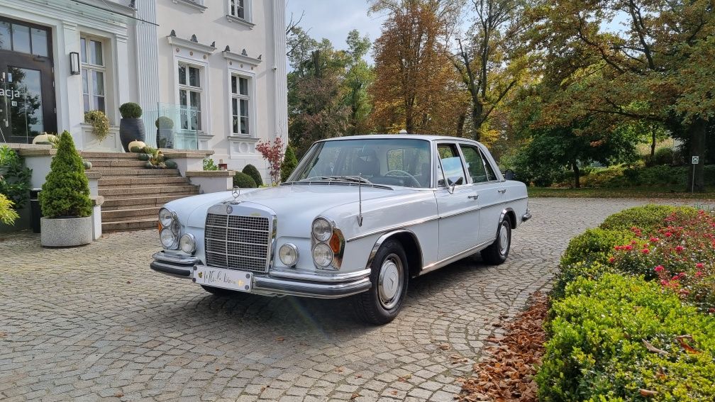 Zabytkowy retro Mercedes do ślubu i nie tylko