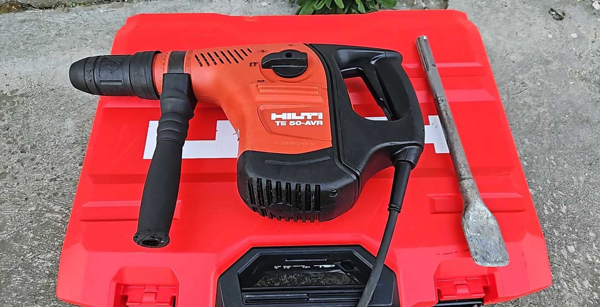 HILTI TE 50-AVR młot wiercąco-kujący + dłuto.