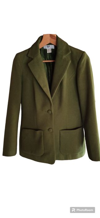 Marynarka żakiet ciepła klasyka Bennetton kieszenie Bonprix