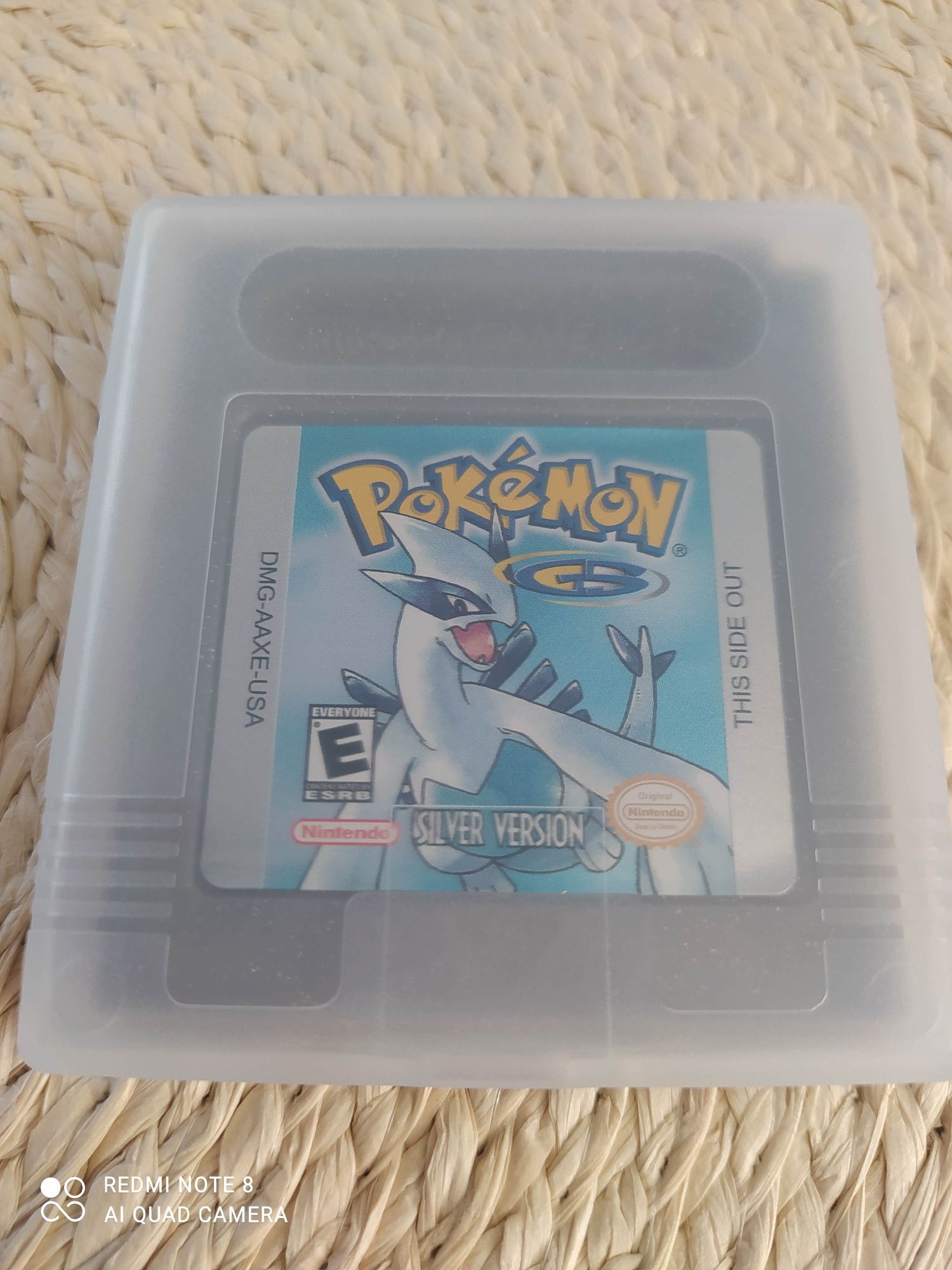 POKEMON SILVER Gra - Gameboy Color/Advance/Sp/Pocket- Wysyłka do 3 h.