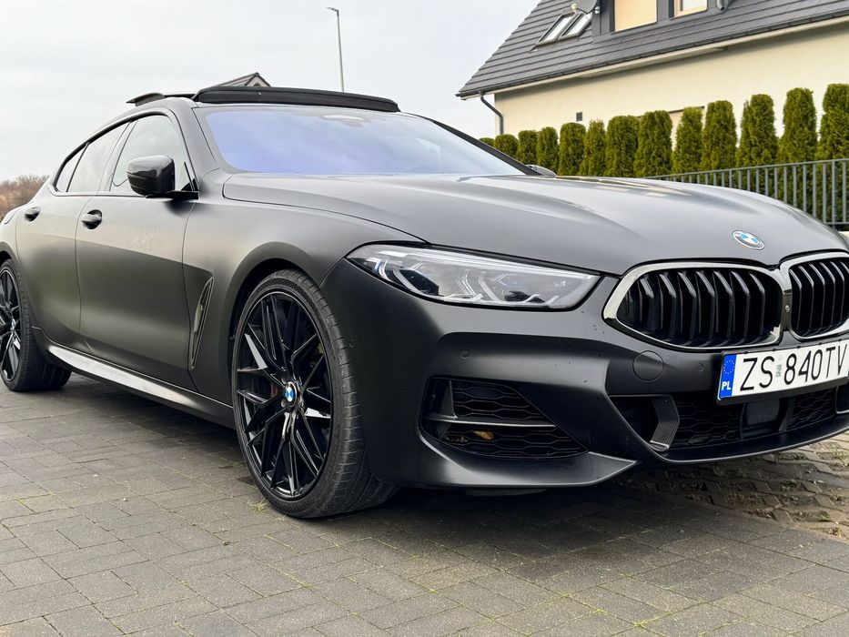BMW Seria 8 Salon Polska Czarny Mat Dach Panoramiczny