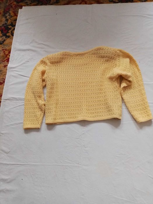 2 свитерка (желтый розовый), Костюм -двойка новый, цвет морской волны