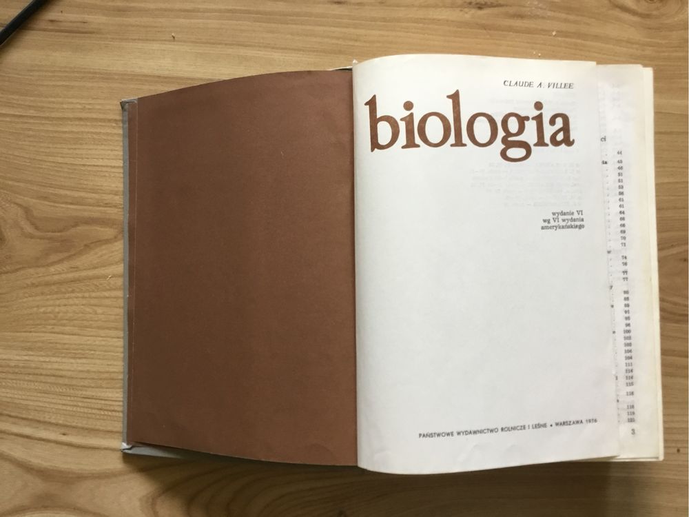 Biologia Villee Książka