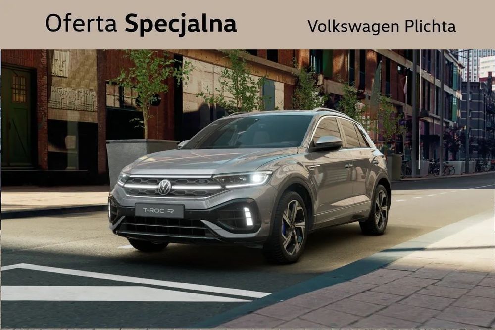 Volkswagen T-Roc R ! 300KM ! 4Motion! Elektryczna klapa! Matrix! Od Ręki! Plichta Toruń