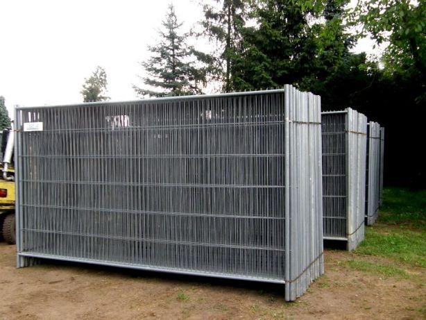Ogrodzenia Tymczasowe Budowlane Przęsła Ażurowe 350x200 Bariery panele
