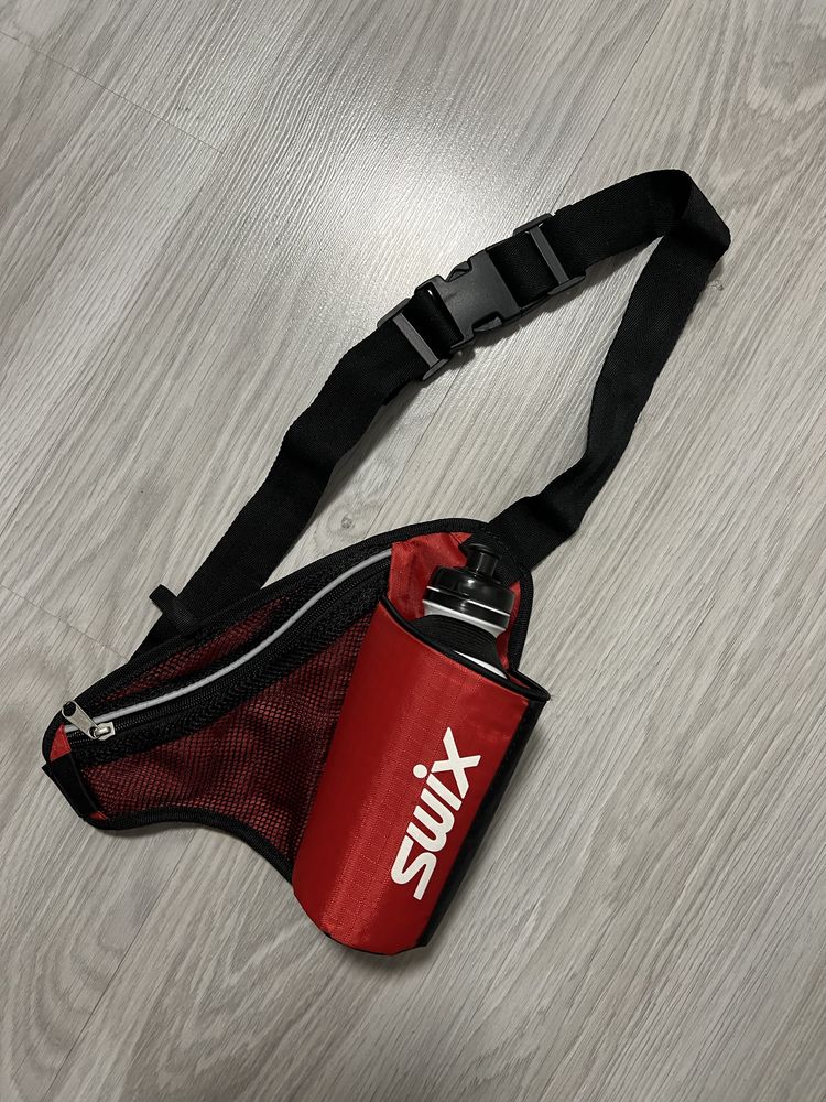 Поясная сумка подсумок для бега swix bottle holder waist bag pack