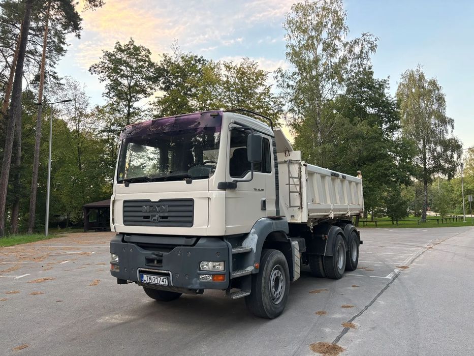 MAN  MAN TGA 26.410 6x4 Trójstronny Meiller-Kipper BORDMATIK