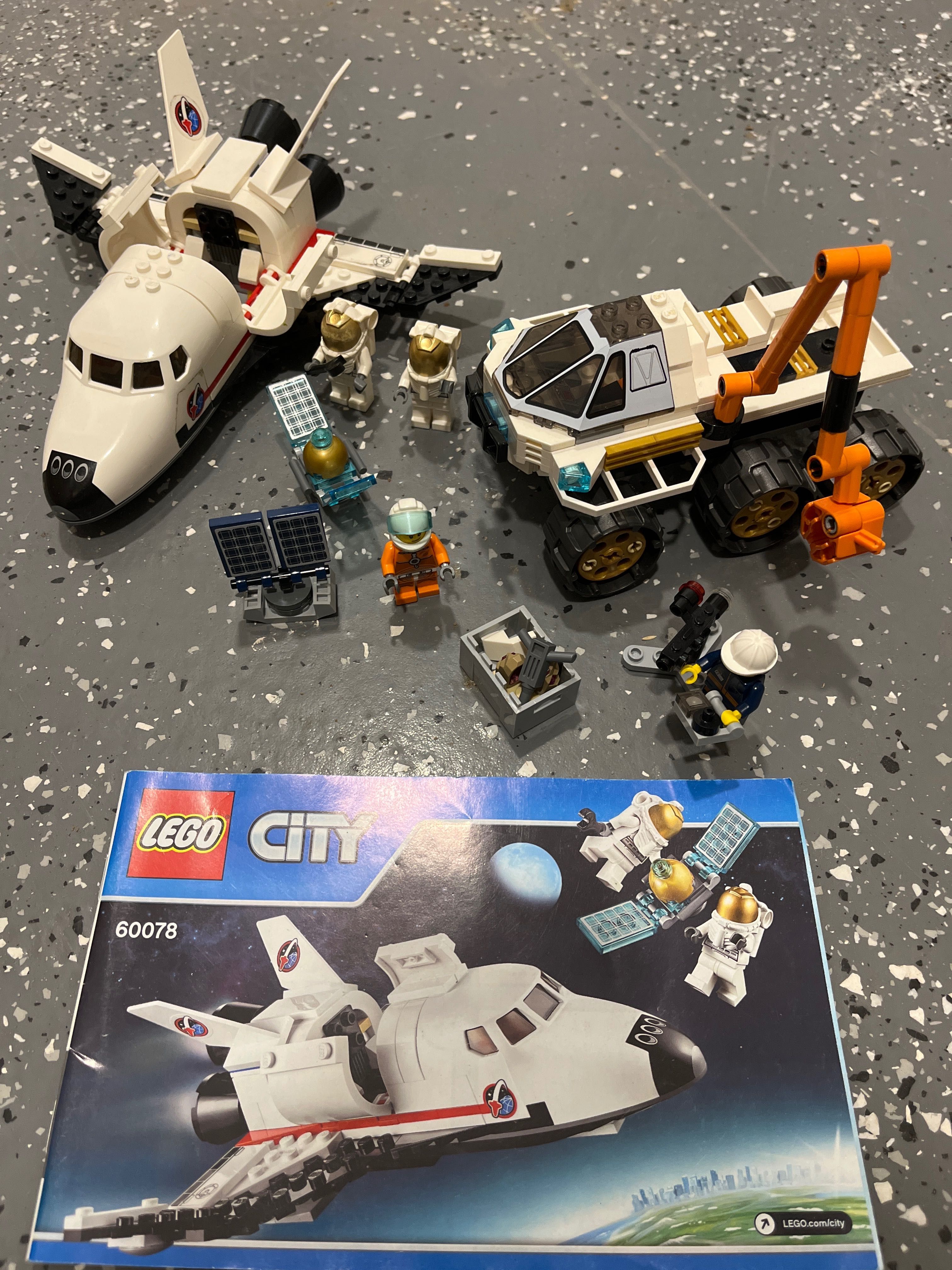 Lego kosmos 60078 i 60225