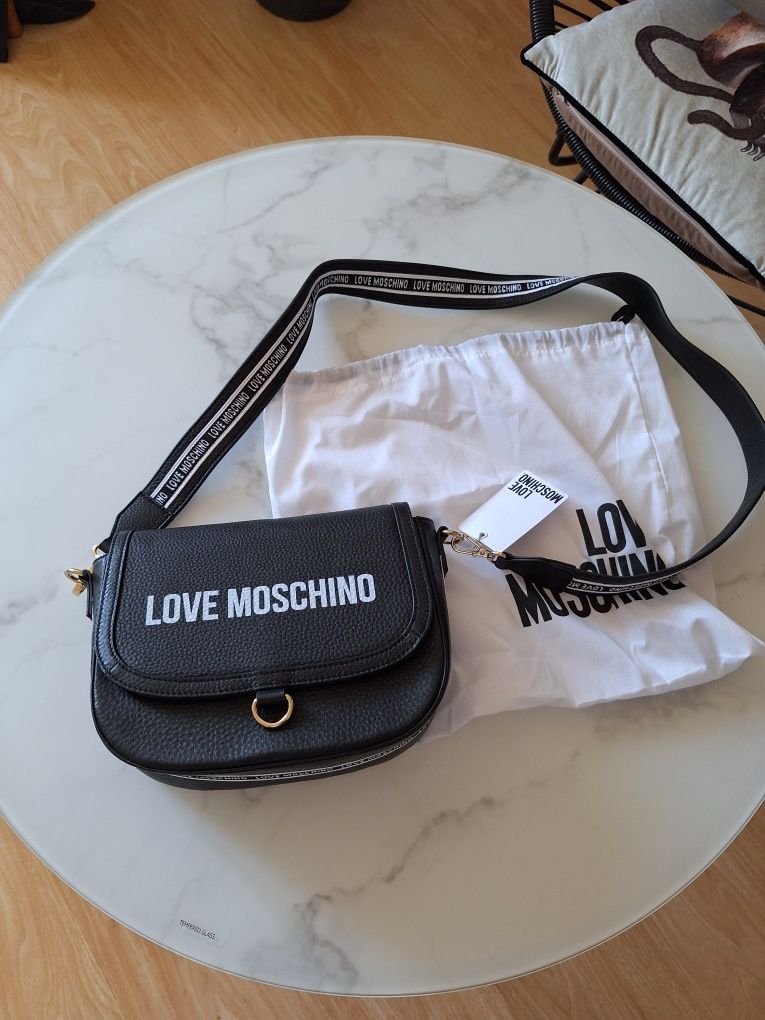 Nowa torebka skóra naturalna firmy Moschino