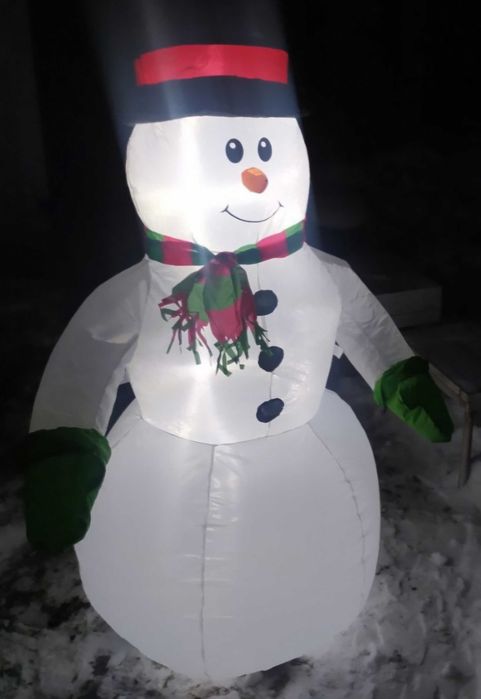 Dmuchany Bałwan 120 cm SEVICO LED •
Ozdoba Świąteczna Ogrodowa